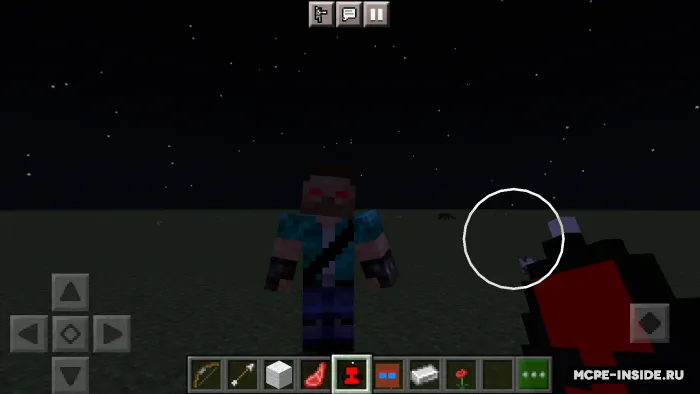Qizil ko'zli Steve — Minecraft mod, rasm 2