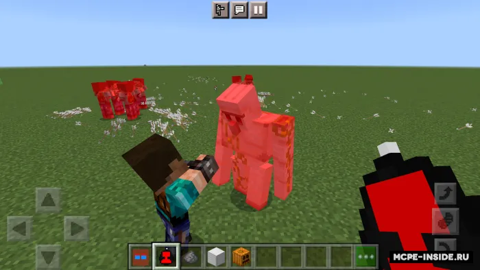Qizil ko'zli Steve — Minecraft mod, rasm 4