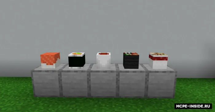 Yapon taomlari — Minecraft mod, rasm 1