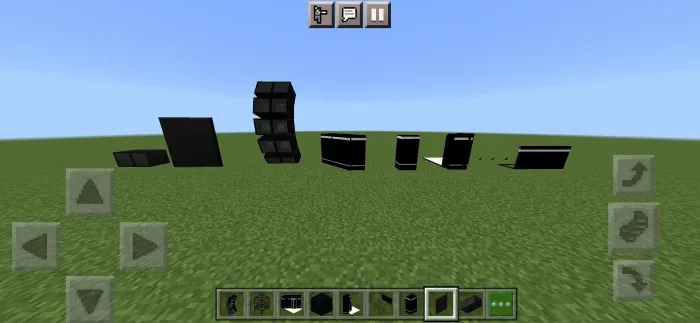 Sahna qismlari — Minecraft mod, rasm 1