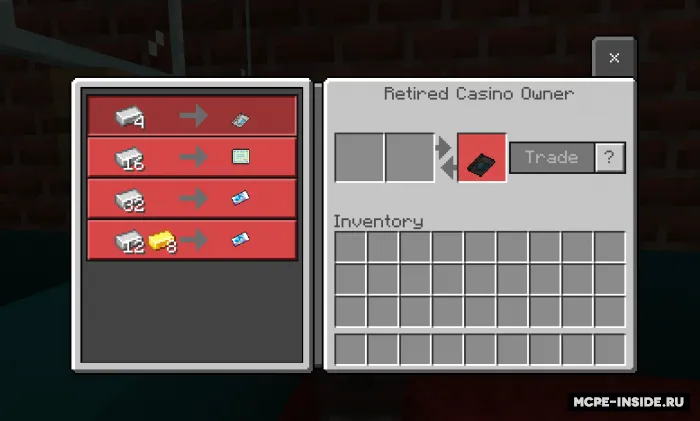 Kazino kraft — Minecraft mod, rasm 2