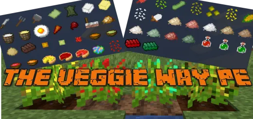 Vegetarian yo'li — Minecraft mod, rasm 1