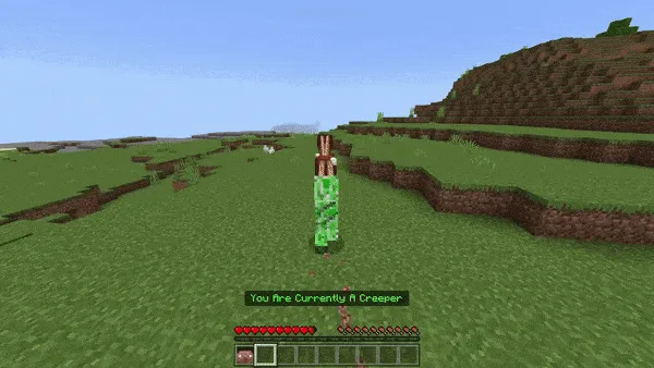 Minecraft, lekin men Creeperman — Minecraft mod, rasm 1