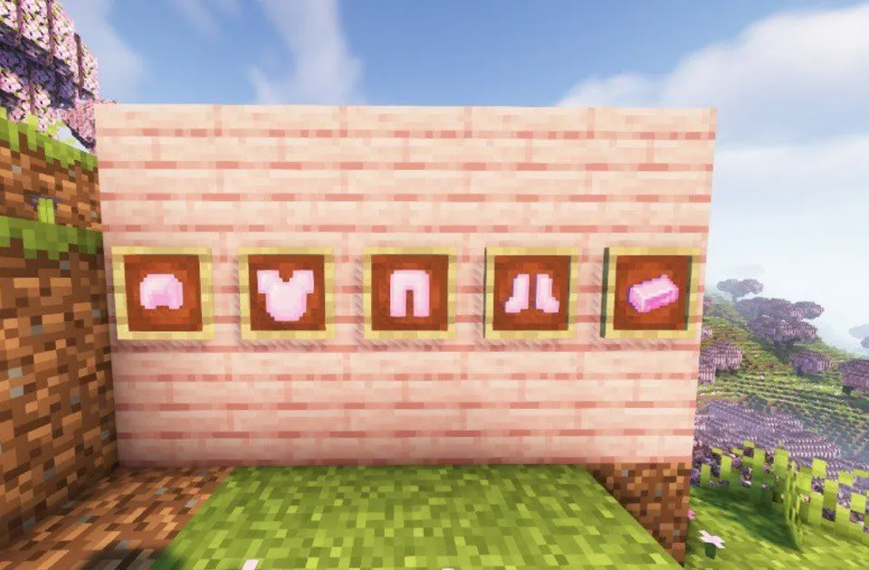 Cherry Sparkle Armor — Minecraft mod, rasm 2