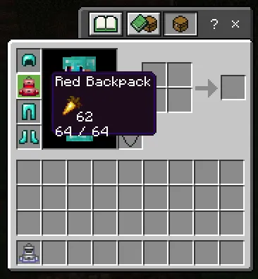 Ryukzaklar — Minecraft mod, rasm 1