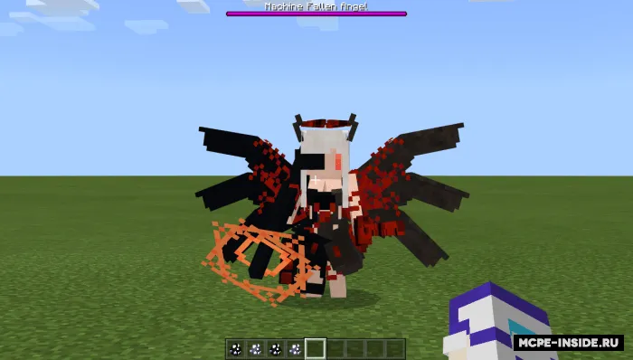 Yiqilgan farishta — Minecraft mod, rasm 1
