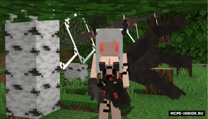 Yiqilgan farishta — Minecraft mod, rasm 2