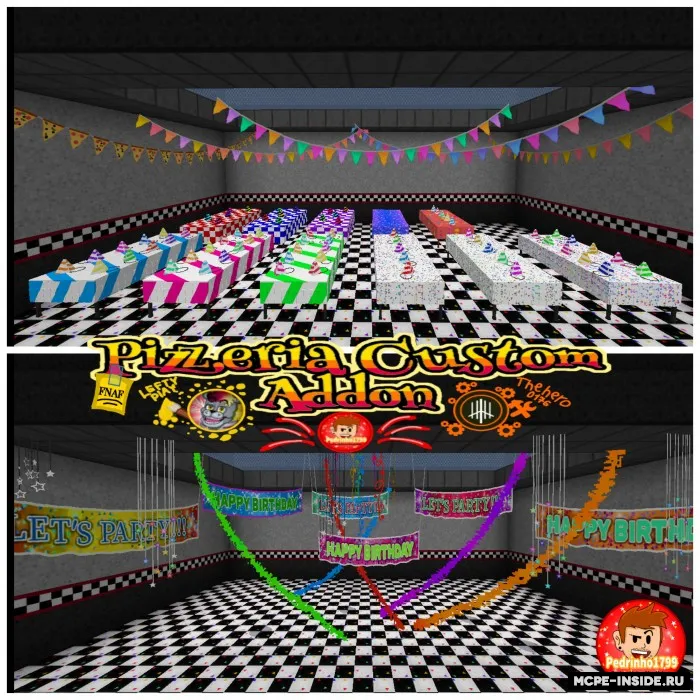 Five Nights at Freddy's furniturasi — Minecraft mod, rasm 1