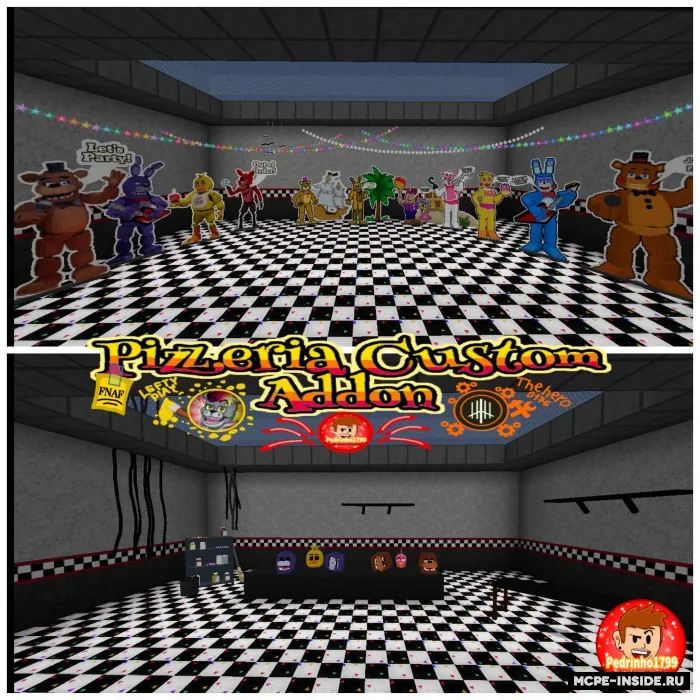 Five Nights at Freddy's furniturasi — Minecraft mod, rasm 4