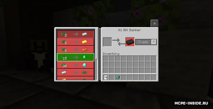 Oddiy bankirlar — Minecraft mod, rasm 3