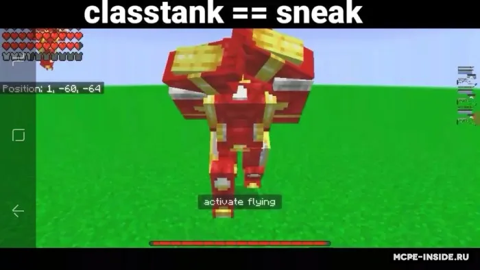 Iron Man — Minecraft mod, rasm 1