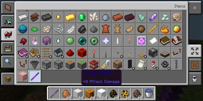 Nishon o'rnatgich — Minecraft mod, rasm 1