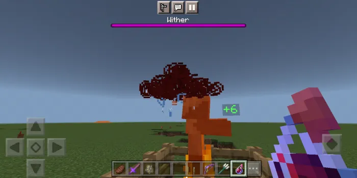 Zarar va jon indikatori — Minecraft mod, rasm 1