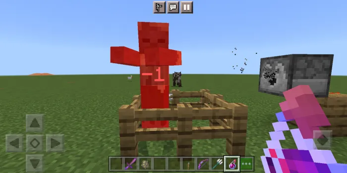 Zarar va jon indikatori — Minecraft mod, rasm 2