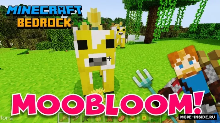 Moobloom — Minecraft mod, rasm 1