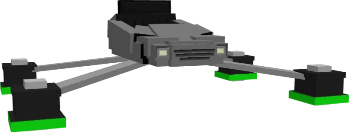 Vayron qiluvchi dron — Minecraft mod, rasm 1