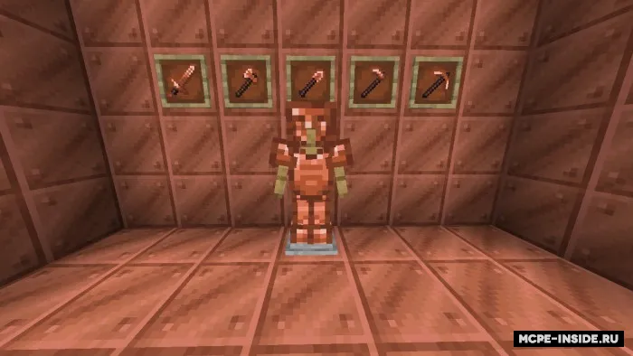 Vanil qurollar — Minecraft mod, rasm 1