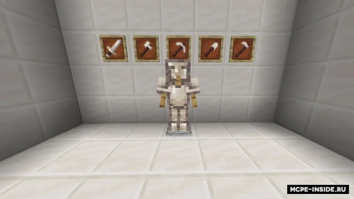 Vanil qurollar — Minecraft mod, rasm 3