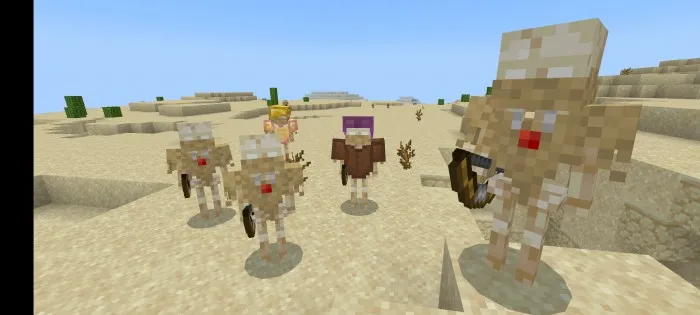 Krinkl qor odamlari — Minecraft mod, rasm 1