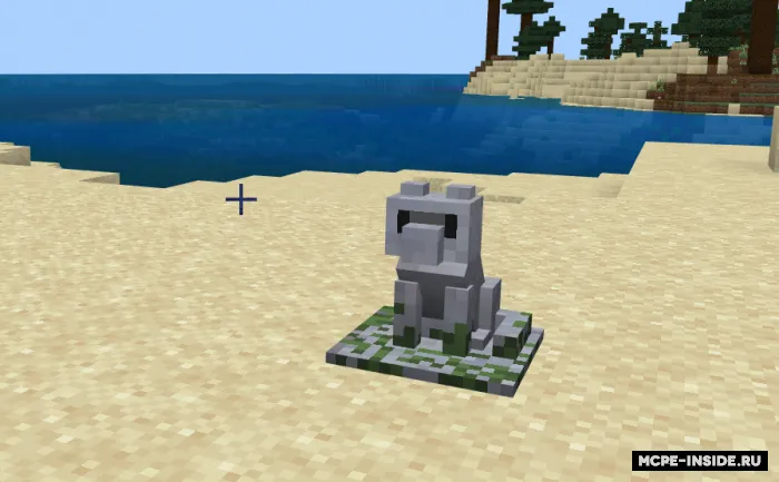 Mushuk haykali — Minecraft mod, rasm 2