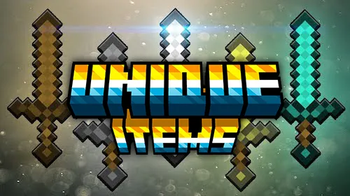 Unique Items — Minecraft mod, rasm 1