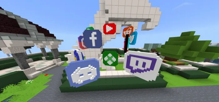 Ijtimoiy tarmoqlar — Minecraft mod, rasm 1