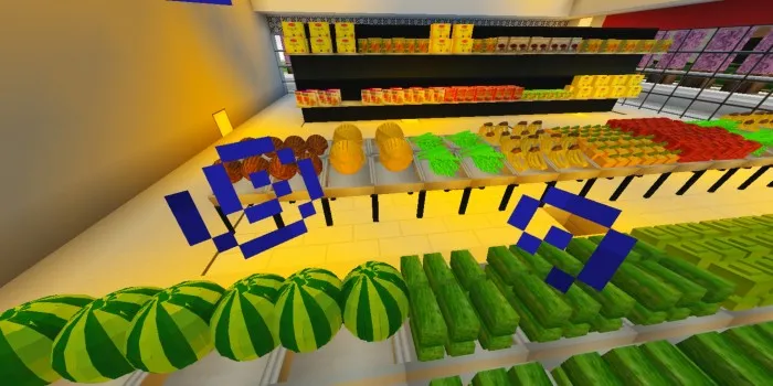 Supermarket jihozlari — Minecraft mod, rasm 2