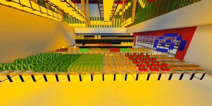 Supermarket jihozlari — Minecraft mod, rasm 4