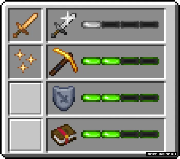 Yaltiroq tosh plus — Minecraft mod, rasm 1