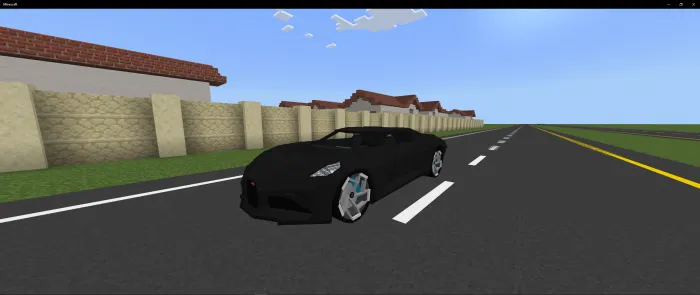 Bugatti 2019 — Minecraft mod, rasm 2