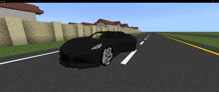 Bugatti 2019 — Minecraft mod, rasm 4
