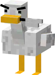 Hujum qiluvchi g'oz — Minecraft mod, rasm 1