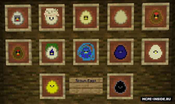 Qushlar — Minecraft mod, rasm 1