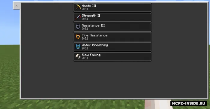 Bola rejimi - juda oson omon qolish — Minecraft mod, rasm 1