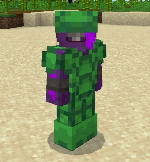 Toshbaqa zirhi — Minecraft mod, rasm 1
