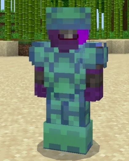 Toshbaqa zirhi — Minecraft mod, rasm 2