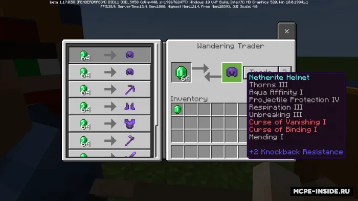 Foydali sayohatchi savdogar — Minecraft mod, rasm 2
