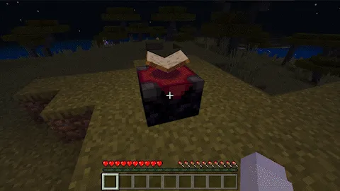 Netherite sehrlash stoli — Minecraft mod, rasm 3