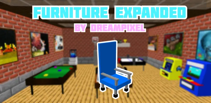 Mebel kengaytmasi — Minecraft mod, rasm 1