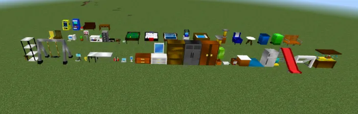 Mebel kengaytmasi — Minecraft mod, rasm 2