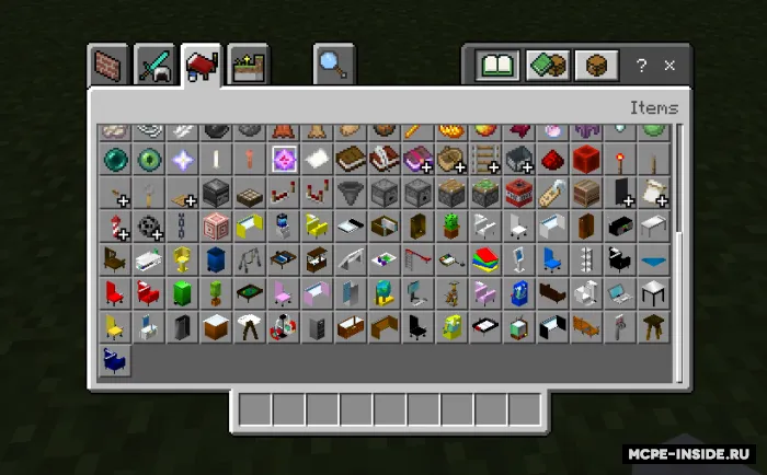 Mebel kengaytmasi — Minecraft mod, rasm 4