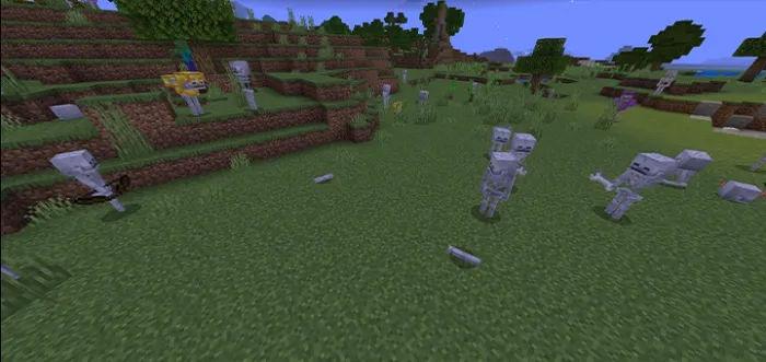 Krinkl skeletlari — Minecraft mod, rasm 3
