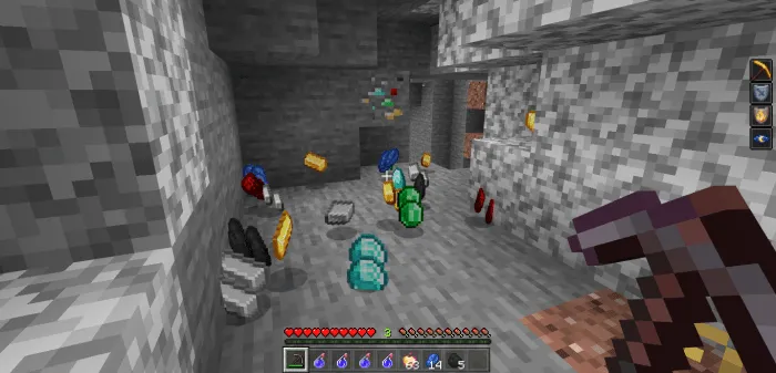 Tasodifiy ruda — Minecraft mod, rasm 3