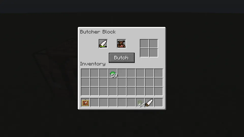 Butch - Mob Drops Reimagined — Minecraft mod, rasm 4