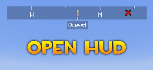 OpenHUD — Minecraft mod, rasm 1