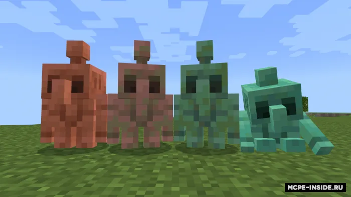 Sammy mis golemlari — Minecraft mod, rasm 4