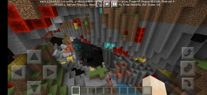 Rudalar o'rniga bloklar — Minecraft mod, rasm 1
