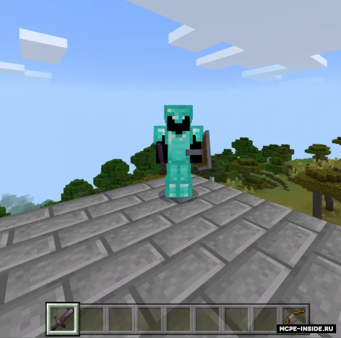 Shaxsiy ko'rinmaslik — Minecraft mod, rasm 1