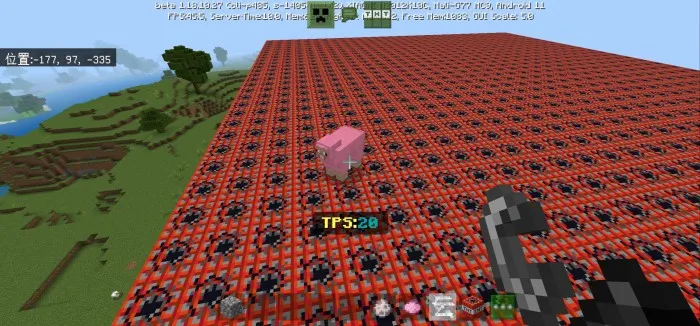 Sekundiga tiklar ko'rsatkichi — Minecraft mod, rasm 2