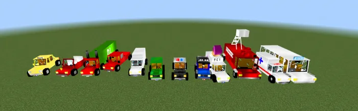 G'ildirakli Minecraft — Minecraft mod, rasm 1